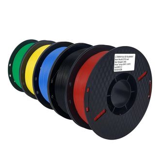 OEM Filamento Para Impresora 3d, 1,75 Mm De Di&aacute;metro, Acabado Brillante, 5 Kg, Colores Surtidos