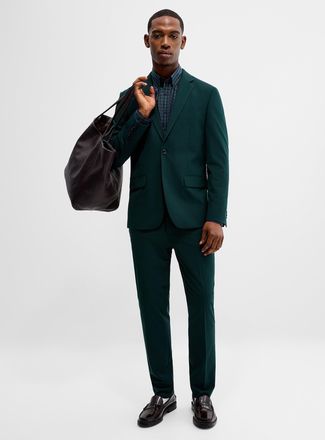 Le 31 Mens Solid stretch suit Stockholm fit - Slim