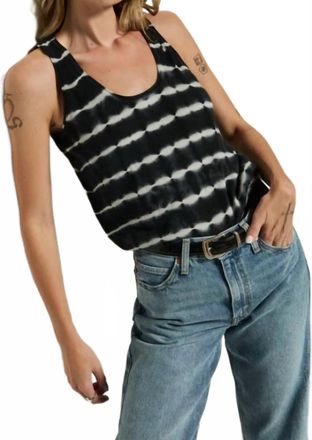 Nation Ltd Sienna Tie Dye Stripe Tank