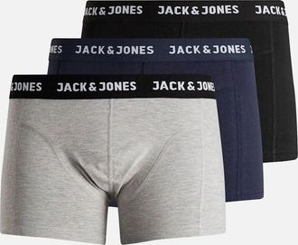 Jack & Jones Mens Jack & Jones Mens Anthony Boxer Shorts - Black - Size: 33/32/32