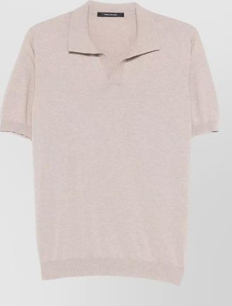 Tagliatore keith polo shirt short sleeves collar