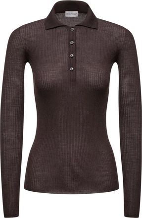 Moncler Donna, Maglie, Marrone, S, new