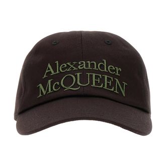 Alexander McQueen Stijlvolle Hoeden Collectie - Heren - Petten - Zwart - S - Accessoires