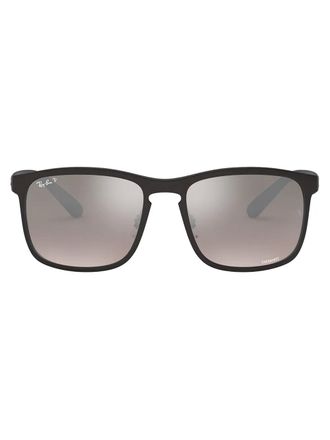 Ray-Ban Chromance rectangular frame sunglasses - Black