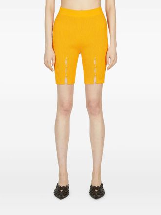 Ester Manas Shorts con bottoni - Arancione