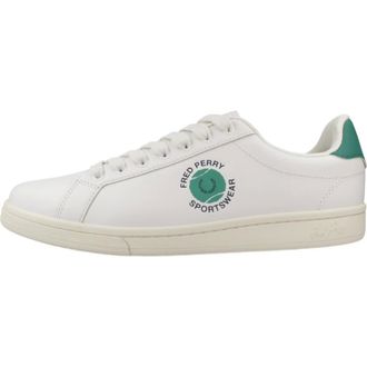 Fred Perry Hombre, Zapatos, Blanco, Talla: 44 EU