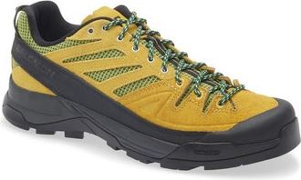 Salomon Gender Inclusive X-Alp Woven Low Top Sneaker in Beach Ball/Bright Chartreuse at Nordstrom, Size 10.5