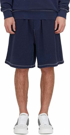 Dsquared2 Mens Bermuda Relax Fit In Cotone - Navy Cotton - Size Medium