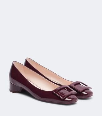 Roger Vivier Salones Roundy Lacquered de charol