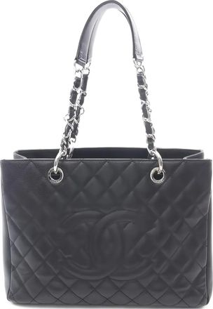 Chanel 2012-2013 Grand Shopping quilted shoulder bag - Black