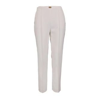 Elisabetta Franchi Donna, Pantaloni, Bianco, L, new