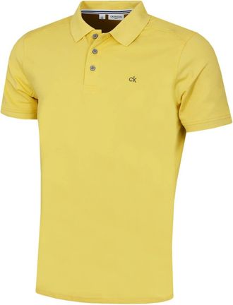 Calvin Klein Mens Campus Polo Shirt - Lemon - XXXXXL