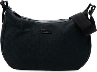 Gucci 2000-2015 GG Canvas crossbody bag - Black