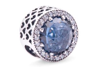 Pandora Midnight Blue Radiant Hearts Charm