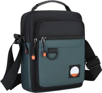 Generic Compatible For Mens 3 Layers Design Small Bag Lightweight Oxford Pouch Crossbody Bags(12x40-160-G)