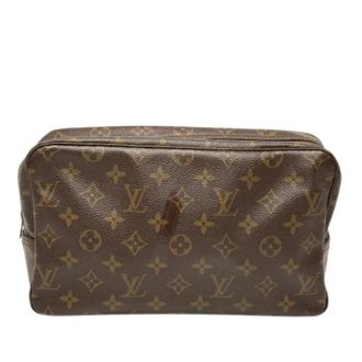 Louis Vuitton Pre-owned Clutches, female, Brown, Size: ONE SIZE Pre-owned Trousse Toilette 28