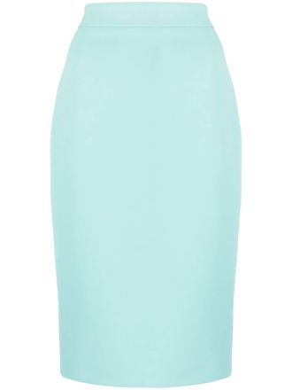 Pinko high-waist pencil skirt - Green