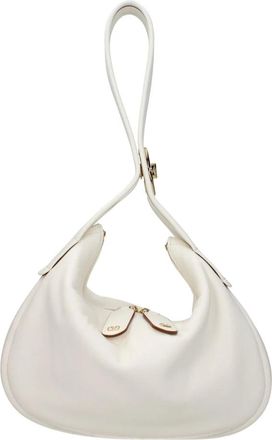 Valentino Garavani Leren Handtas - Dames - Handtassen - Beige - ONE Size - Leer - Tassen