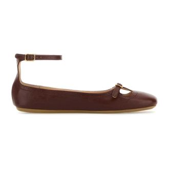 Chlo&eacute; Ballerinas, female, Brown, Size: 10 US Ballerinas