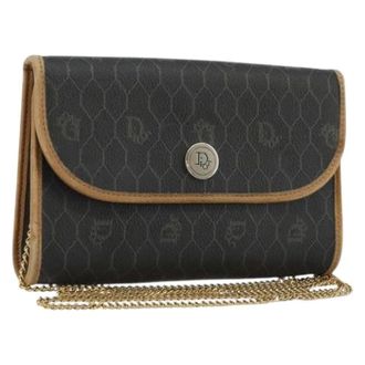 Dior Pre-owned Cross Body Bags, female, Black, Size: ONE SIZE Pre-owned Vintage Shoulder Bag