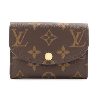 Louis Vuitton Rose Ballerine Monogram Canvas Coin Purse/Coin Case (Pre-Owned)