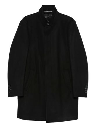 Karl Lagerfeld Wollen blazer met enkele rij knopen - Zwart