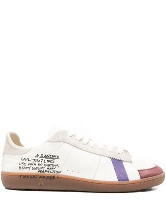 Patrizia Pepe Sneakers con inserti in pelle - Bianco