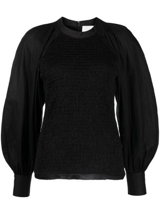 3.1 Phillip Lim Blusa plissé - Nero
