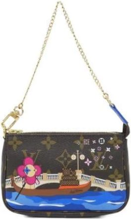 Louis Vuitton Pre-owned Mini Bags, female, Multicolor, Size: ONE SIZE Pre-owned Pochette Pouch