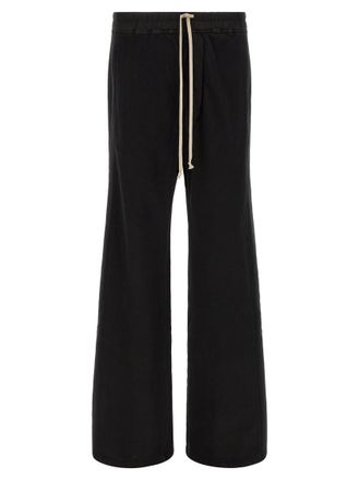 Rick Owens Black Drawstring Trousers