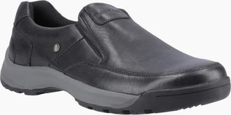 Hush Puppies Mens Vaun Mens Slip On Shoes - Black - Size: 11