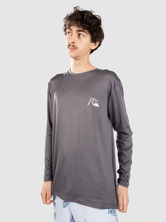 Quiksilver DNA Bubble Logo Longsleeve Lycra grijs