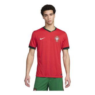 Nike Portugal 24/25 Stadium Home Replica Soccer Jersey Red FJ4275-657