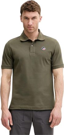 Fusalp Gerlo Poloshirt met korte mouwen - Heren - Sportshirts - Groen - S - Katoen - Fitness