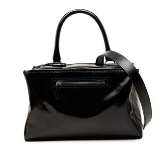 Givenchy Pre-owned Givenchy Medium Textured Patent Pandora Satchel Ladies HJSEUJCK4ISKR4P5