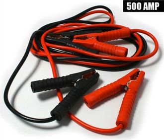 Trade Shop Trade Shop - Cavi Di Avviamento Per Collegamento Batteria Auto 500 Amp 3 Metri Mt Jumper