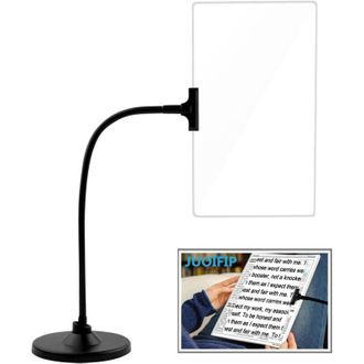 OEM Lupa 4x Con Soporte 215x135x1.5 (mm) Brazo Flexible Tipo Cisne Aumento De P&aacute;gina Completa Lupa Grande Para Lectura, Personas Mayores, Personas Con Dis