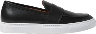 Scarosso Handgemaakte Platform Sneakers - Heren - Sneakers - Zwart - 45 EU - Leer - Schoenen