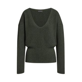 Dondup Pullover - Dames - Truien - Groen - Maat: M Wol