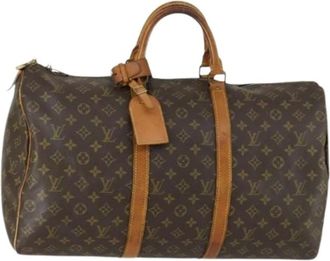 Louis Vuitton Pre-owned Weekend Bags, female, Brown, Size: ONE SIZE Pre-owned Boston Bag