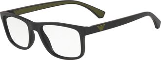 Emporio Armani Demo Square Mens Eyeglasses EA3147 5042 55