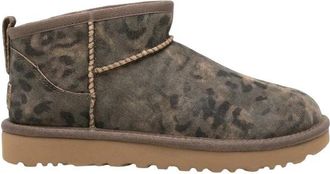 UGG Classic Ultra Mini Boot - Dames - Winterlaarzen - Bruin - 36 EU - Wol - Schoenen