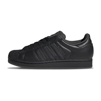 adidas Fitness, Heren, Zwart, 37 1/3 EU, Leer, Superstar II Core
