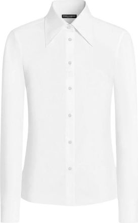 Dolce & Gabbana Overhemden, Dames, Wit, M, Shirt