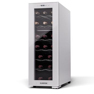 Klarstein Klarstein Shiraz 18 Duo Refrigerador De Vino 2 Zonas 53 L/18 Botellas 5-18 &deg;c Touch