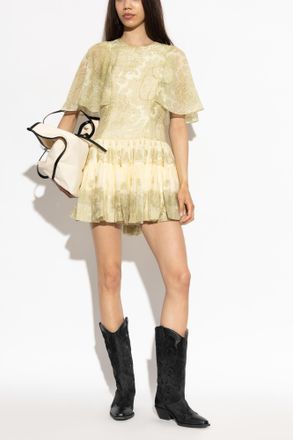 AllSaints Yanna Dress, Womens, Yellow