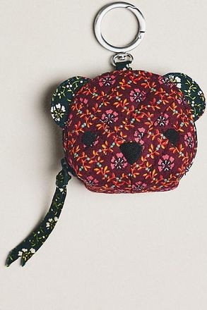 Vera Bradley x Anthropologie Classic Mini Bear Bag Charm