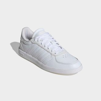 adidas Sneaker ADIDAS SPORTSWEAR BREAKNET SLEEK, Damen, Gr. 38,5, weiss (cloud wei&szlig;, cloud wei&szlig;, core wei&szlig;), Synthetik, Schuhe Sneaker