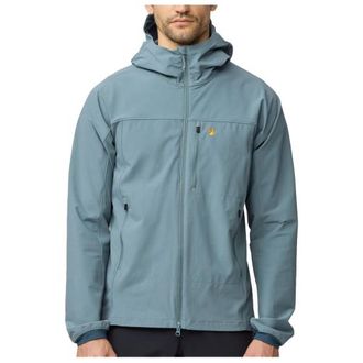 Fj&auml;llr&auml;ven Bergtagen Stretch Jacket Softshelljacke f&uuml;r Herren | t&uuml;rkis