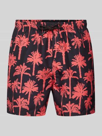 Only & Sons Badehose mit elastischem Bund Modell TED in Dunkelblau, Gr&ouml;&szlig;e XS